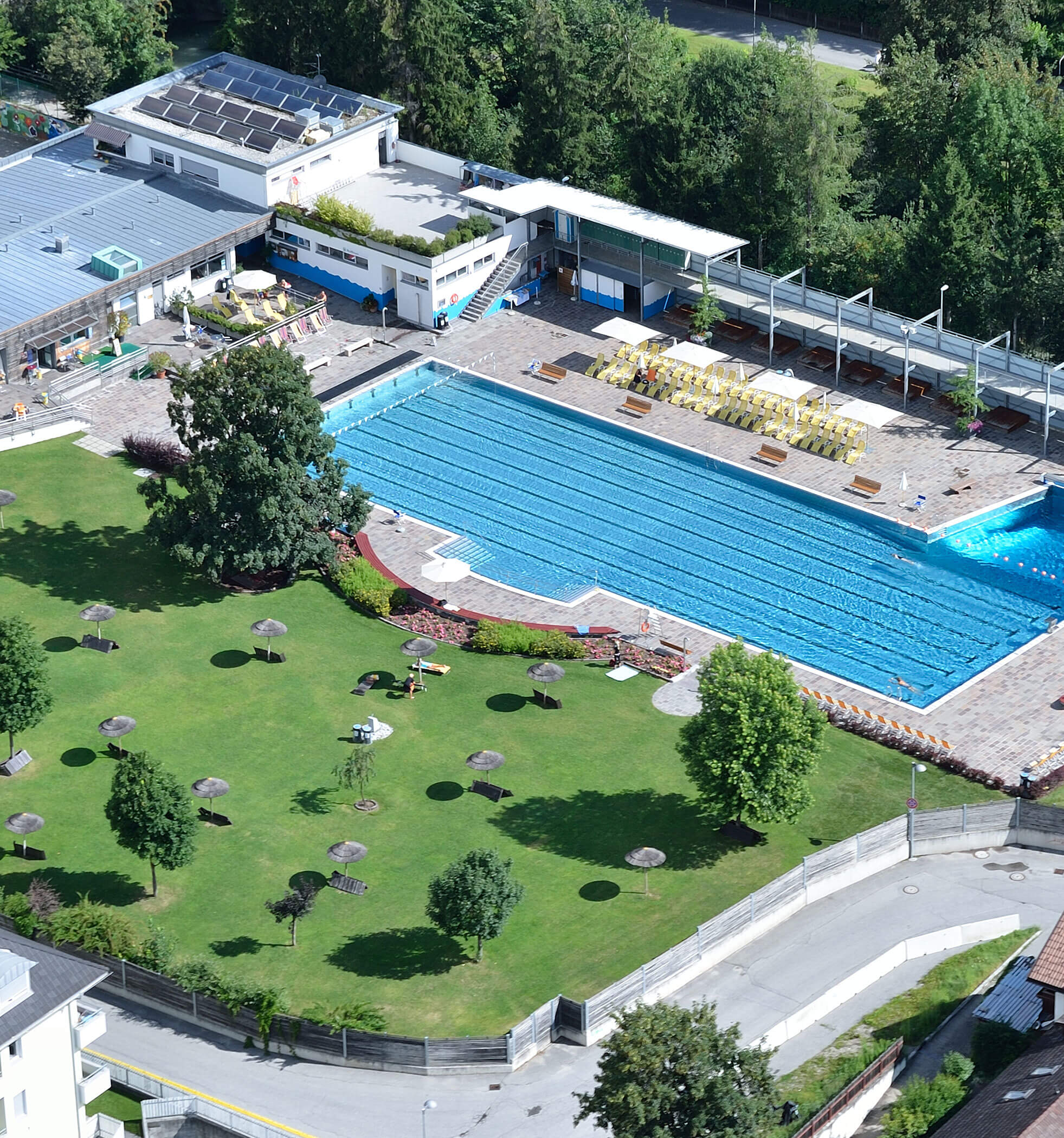 Piscina all'aperto di Brunico